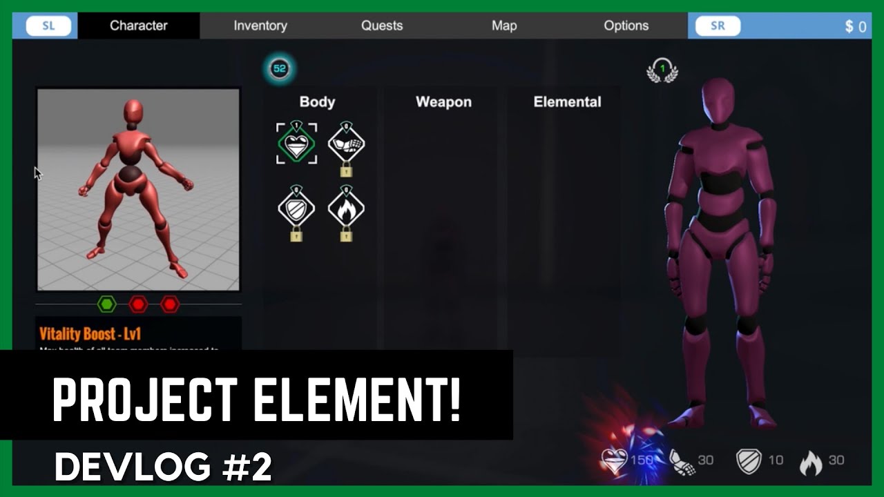 Project Element [Unity/Game Creator Devlog #2] - YouTube