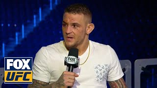 Dustin Poirier talks to the UFC Tonight crew | INTERVIEW | UFC FIGHT NIGHT