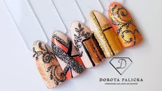 fall nails autumn nail gel