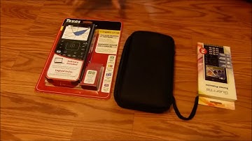 Ti Nspire Cx Cas, Case, And Screen Protector Set Unboxing Video