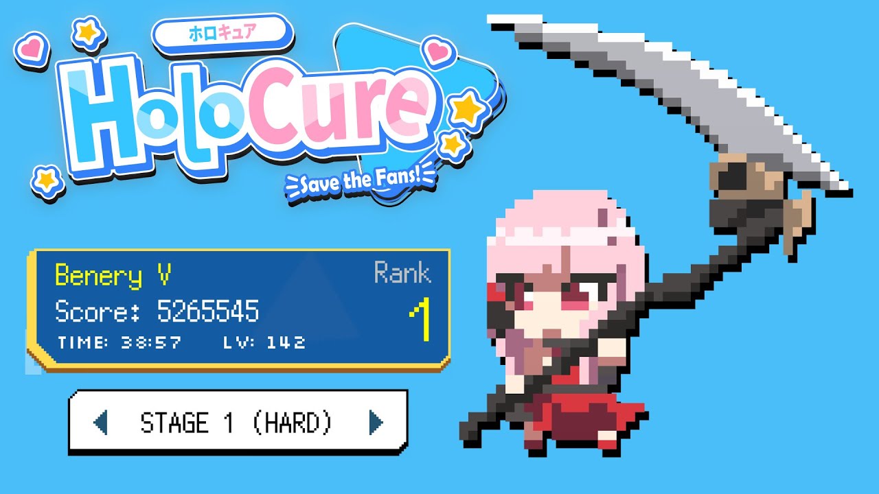 HoloCure - Top All-Time Score With Calli on Stage 1 Hard (Spoilers)