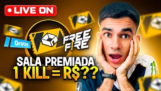 SALINHA PREMIADA VALENDO CODIGUIN + JOGANDO FREE FIRE !!!