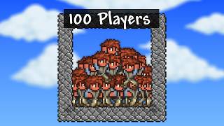 I Trapped 100 Terraria Players in a Box, but the winner gets $1