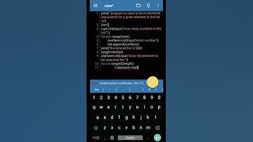 input a list/tuple of elements and search for a given element in the list #shorts #youtubeshorts