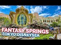 New first visit to fantasy springs at tokyo disneysea