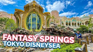 NEW First Visit to Fantasy Springs at Tokyo DisneySea! screenshot 5