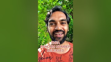 TNEA Random number released | TNEA counselling 2021