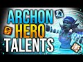 Archon holy priest is live  war within alpha hero talents