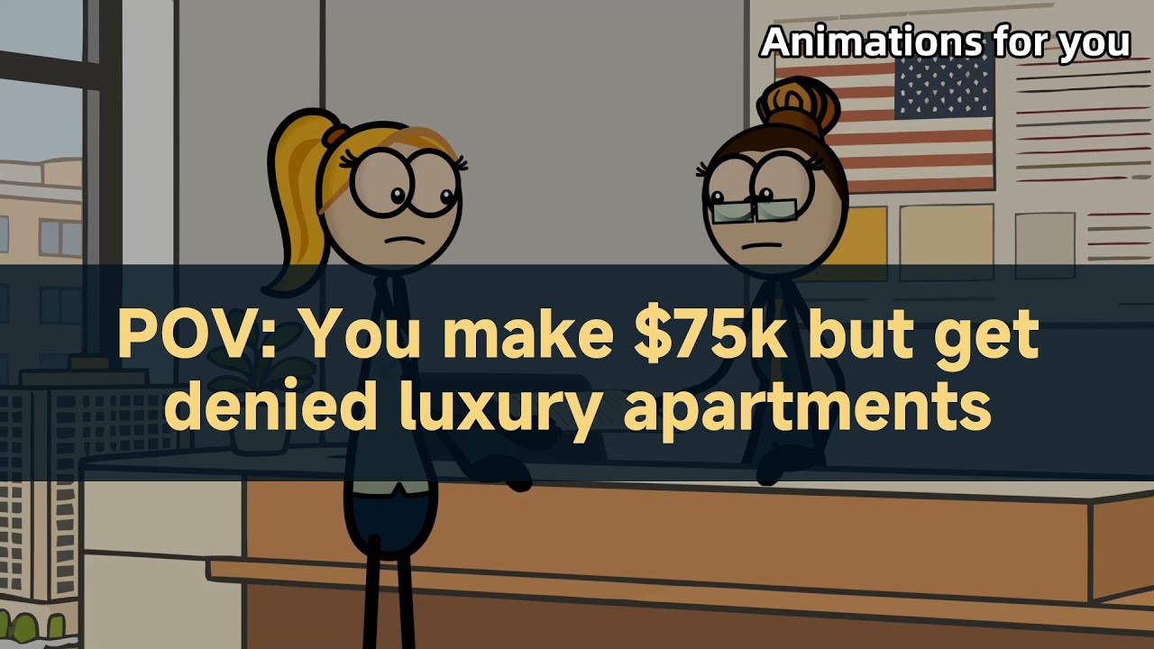 The American dream is just unaffordable now 😒 #animation #housingmarket #housingcrisis #homeless  