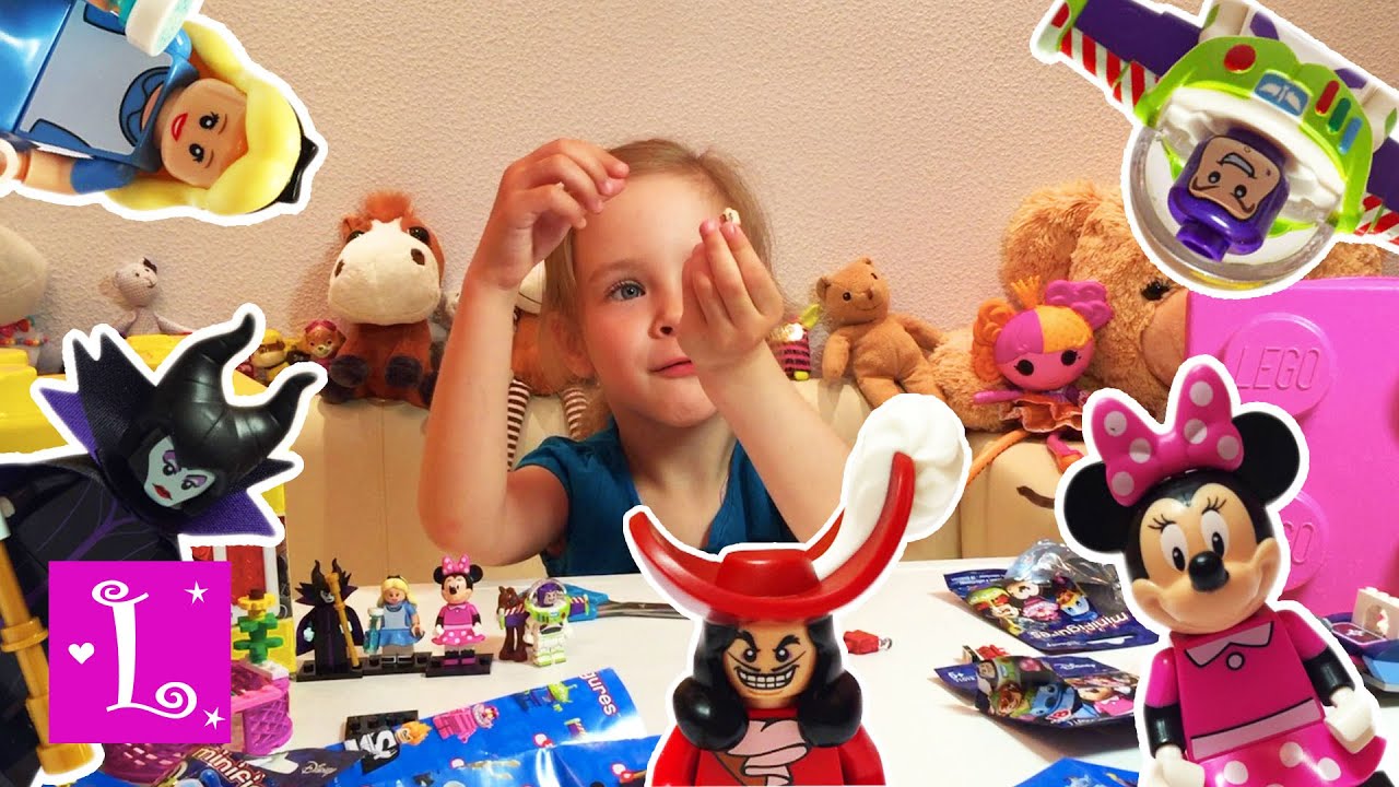 Распаковываем LEGO Minifigures Disney 16 серия (Дисней 71012) Минифигурки Лего