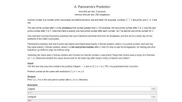 Codeforces 80A - Is It the Next Prime? | Step-by-Step Solution in Python