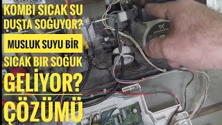 Kombi Sıcak Musluk Suyu Bir Sıcak Bir Soğuk Geliyor / Duşta Su Soğuyor #baymak #bosch #kombi #Su