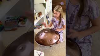 Inspired by Malte Marten “Reflections” but played on an F# Pygmy #handpan #handpanmusic