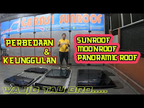 Perbedaan Sunroof Moonroof dan Panoramic Roof I eps 41