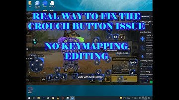 WITH PROVE: REAL WAY TO FIX THE CROUCH BUTTON ISSUE-NO KEYMAPPING EDITING in COD Mobile||Gamer of BD