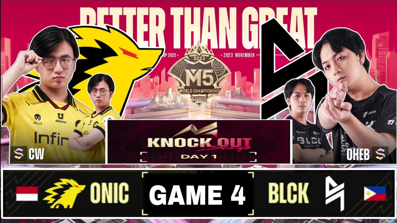 BLACKLIST INTERNATIONAL 👑 on X: We win or we learn. GGWP to ONIC ID! They  managed to Break the Code today. Back to the drawing board. It's time to  prepare for the