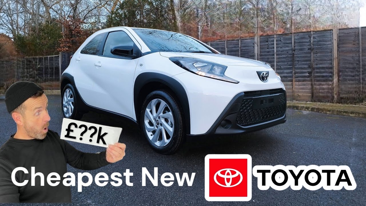 Самый дешевый новый Toyota Aygo X Pure White 2025 года. Обзор и тест-драйв. Руководство пользоват...