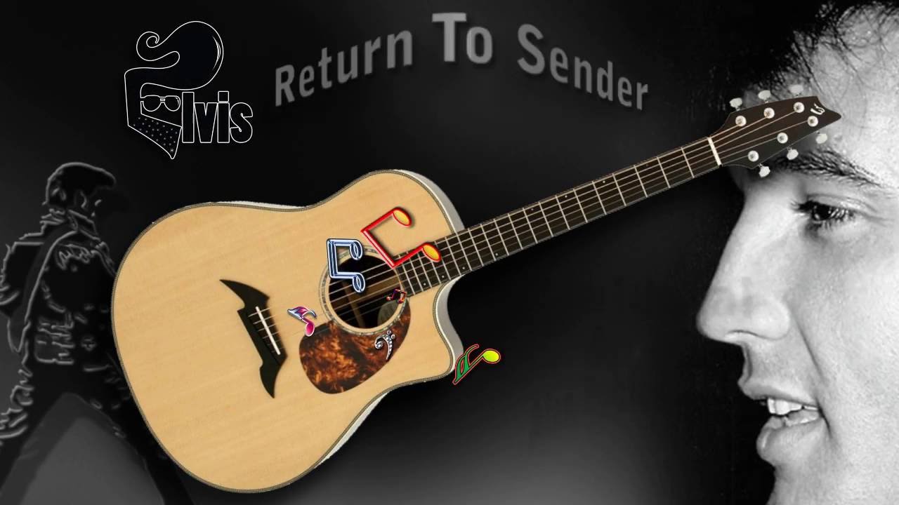 Return To Sender Elvis Acoustic Guitar Lesson (easyish) YouTube