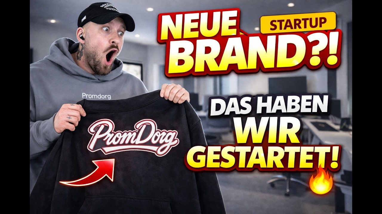 Von 0 zur eigenen Clothing Brand! 😳 PROMDORG