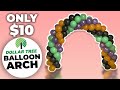 DIY: Spiral Balloon Arch| No Stand | Dollar Tree|$10