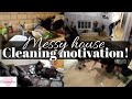 Messy house cleaning motivation 2019 / SPEED CLEANING.