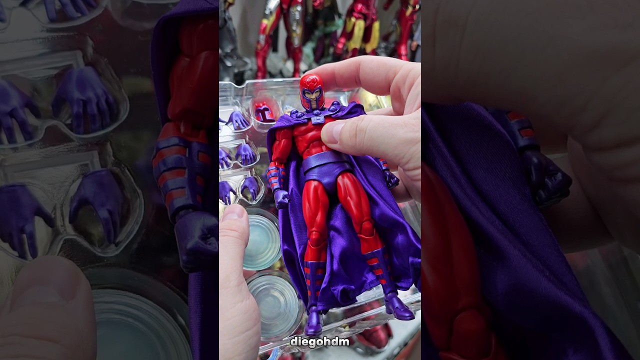 MAGNETO X-Men Mafex Unboxing rápido! 