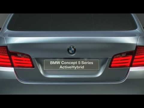 2010 BMW 5-Series ActiveHybrid Concept promotional video