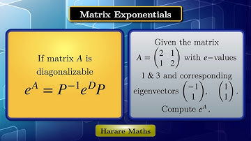 Matrix Exponential | Diagonalizable Matrix