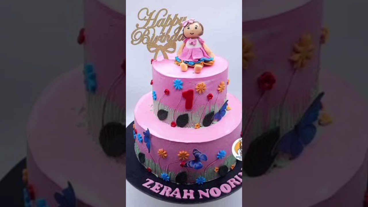 1st Birthday cake 🎂 Decoration ideas Photos collection video unique design 