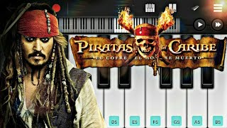 Vignette de la vidéo "Pirates of the Caribbean - He's a Pirate |Mobile Piano (PERFECT PIANO) Piano Cover🎹🎹🎹"