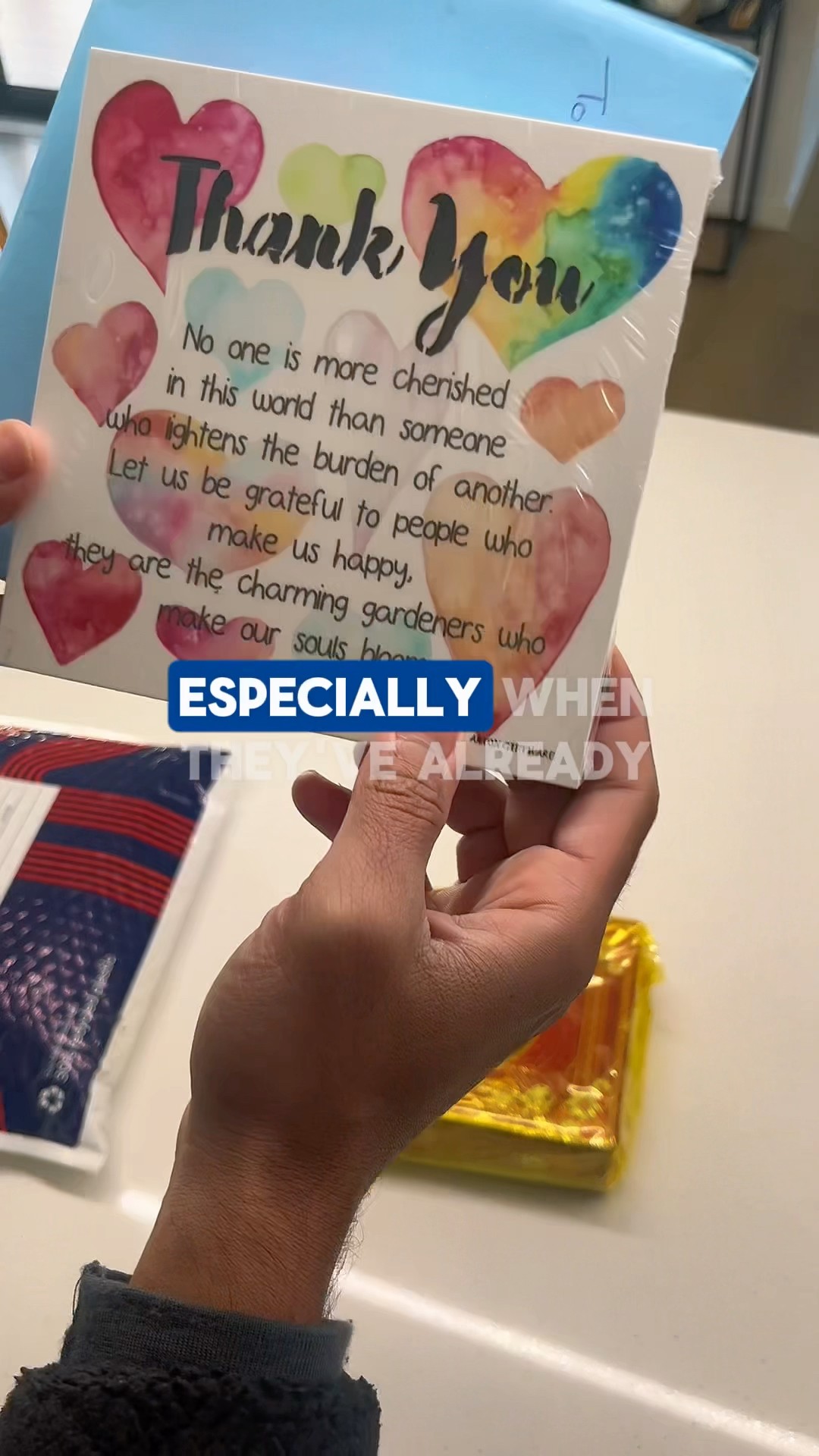 JD immigration client’s sweet gesture.