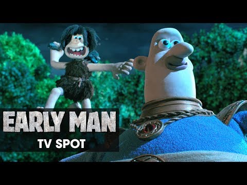 Early Man (2018 Movie) Official TV Spot – “Prehistory” - Eddie Redmayne, Tom Hid