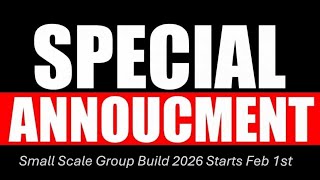 Small Scale Group Build 2026 / Starts Feb 1st - Ends Feb 28th