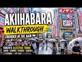 Akihabara Crowded In Rain 🌧️ Walkthrough 