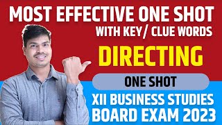 Directing | Final revision with all Key words | Class 12 Business studies Board exam 2023 | Must do