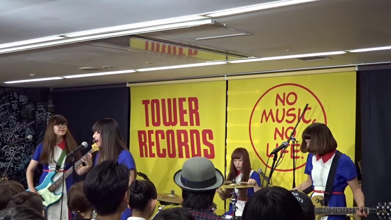The Tomboys どこ行くの タワーレコード難波店 17 08 23 Youtube