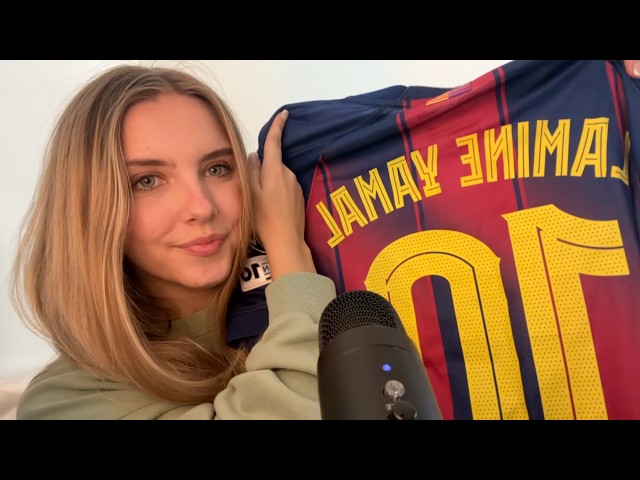 ASMR - What I Got For My 20th Birthday // Tapping and Scratching Haul