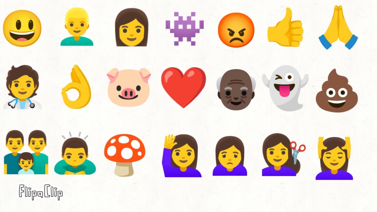 'The New Emojis Have a Meeting' but its the google style/my version
