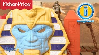 Fisher-Price Egypt Imaginext SERPENT STRIKE PYRAMID Playset SUPER SALE BUY FAST! 