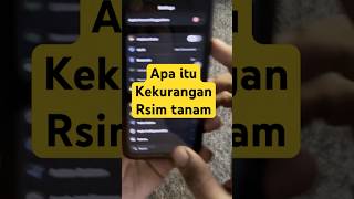Apa itu Rsim tanam ? #iphone #rsim