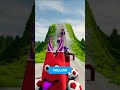 Cartoon Cars &amp; Concrete Mixer vs Low Pipes - BeamNG.drive