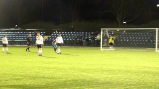 Steven Quine Pen Scores For Union Mills V Douglas Royal 2-1 Woods Cup Final - 5Th April 2012