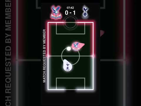 CRYSTAL PALACE Vs TOTTENHAM Footballmarbles Premierleague Crystalpalace Tottenham 