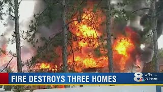 Polk County Fire Rescue Battalion Chief saves 2 from Polk City fire, 3 homes damaged