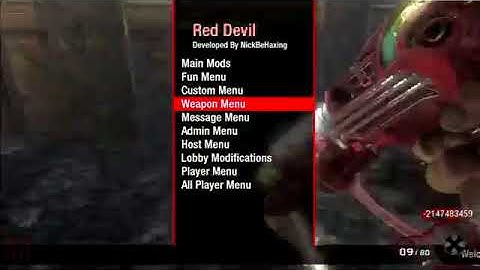 BO1 2FPS3 RED DEVIL HOST 2FNON HOST ZOMBIES MOD MENU + DOWNLOAD!
