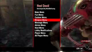 BO1 2FPS3 RED DEVIL HOST 2FNON HOST ZOMBIES MOD MENU + DOWNLOAD!