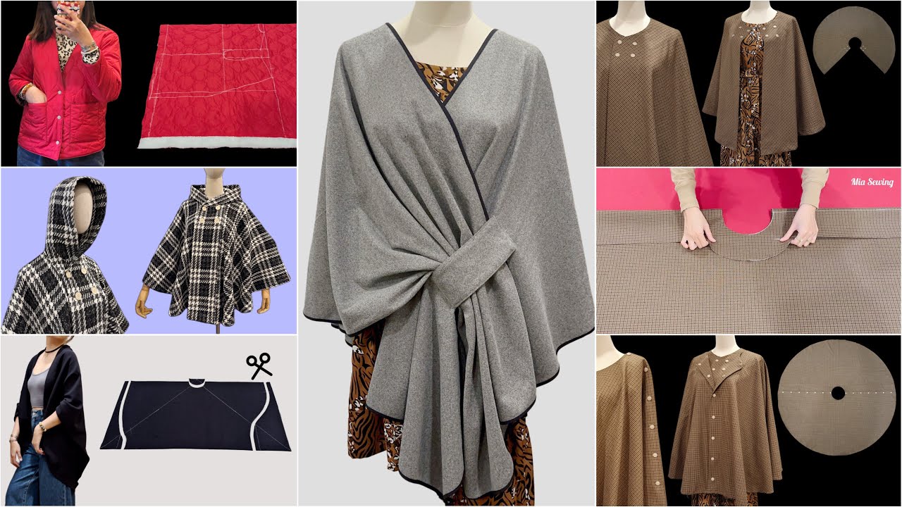 ⭐️ 6 Stylish and Easy to Make Robe Patterns - YouTube