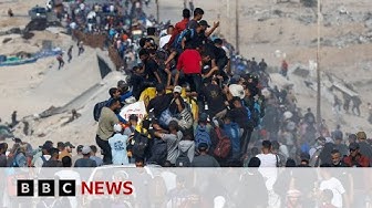 Palestinians begin returning to Gazas north BBC News
