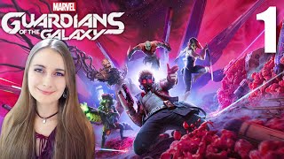 Marvel's Guardians of the Galaxy Blind Gameplay Part 1 | A Risky Gamble