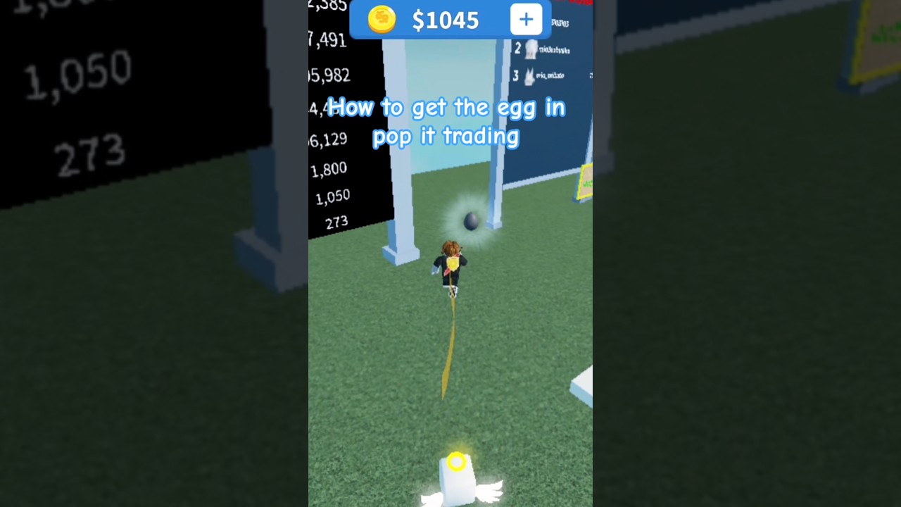 How to get the egg in Pop it trading! 
